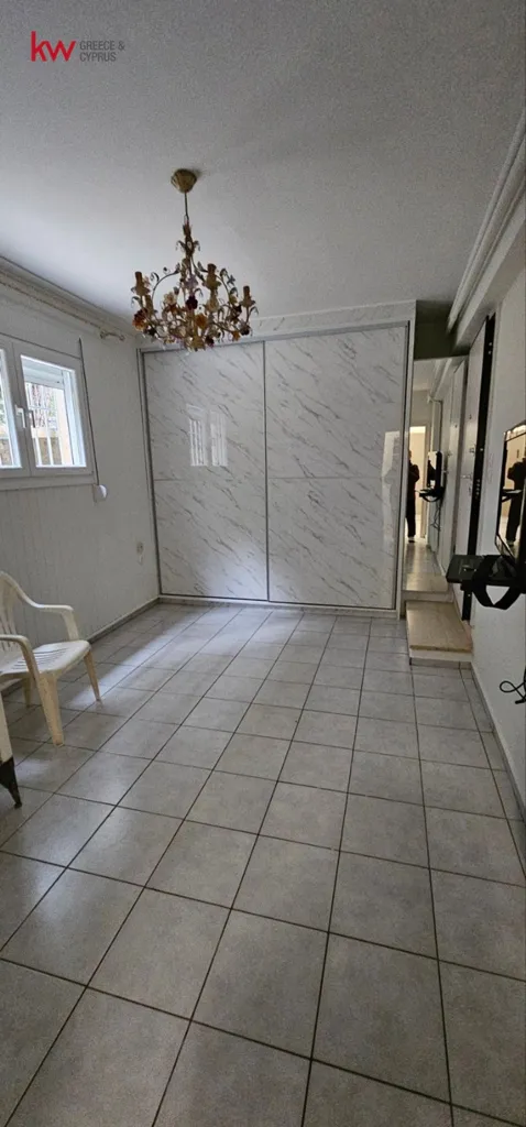 Living Room - Renovated Studio with Metro Access in Upper Cholargos
