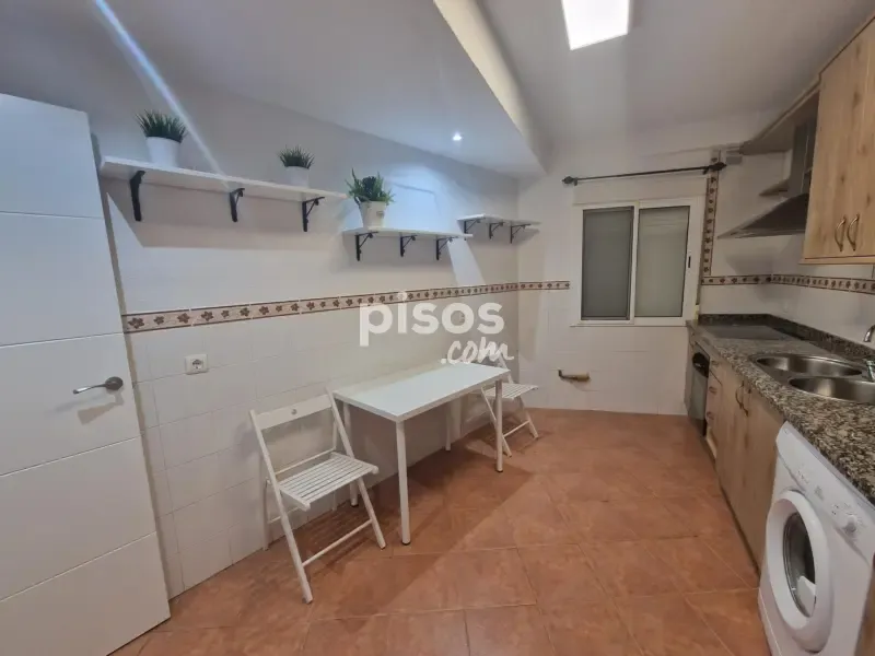 Köök - Equipped Flat with Patio in Blanco Belmonte