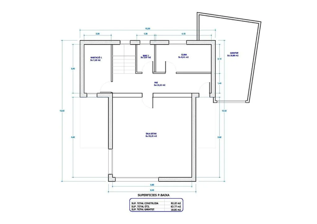 Plan - Luxury House with Garden in Premià de Dalt