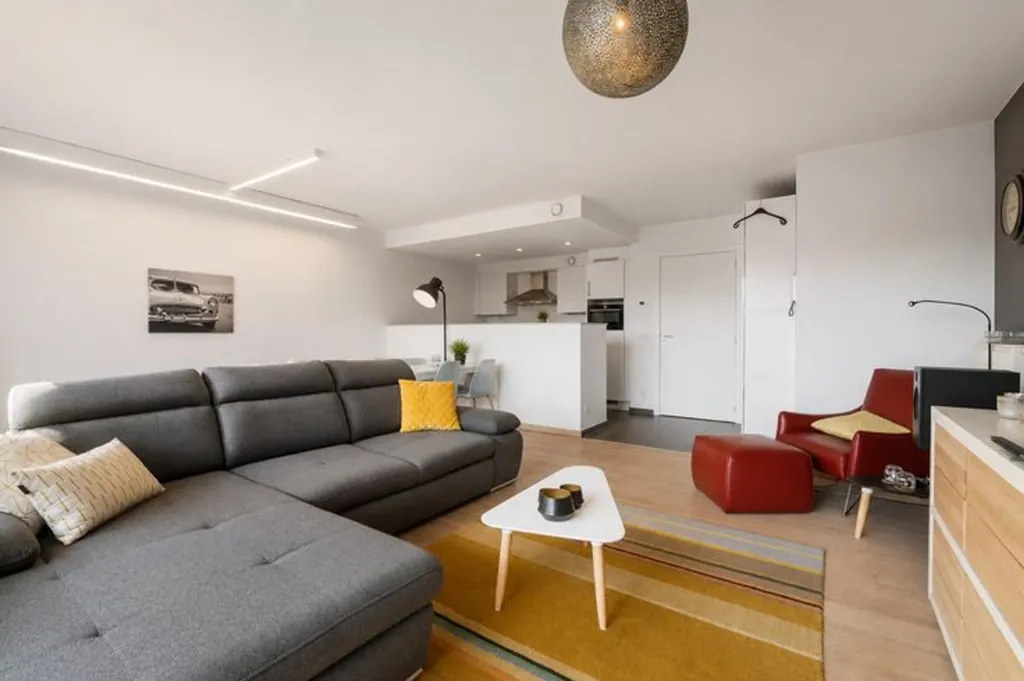 Séjour - Appartement avec Terrasse et Vue sur Gent