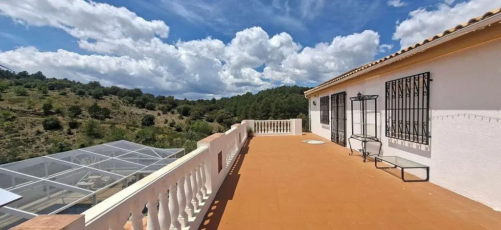 Terrasse - Villa with Pool and Terrace in Vélez-Rubio