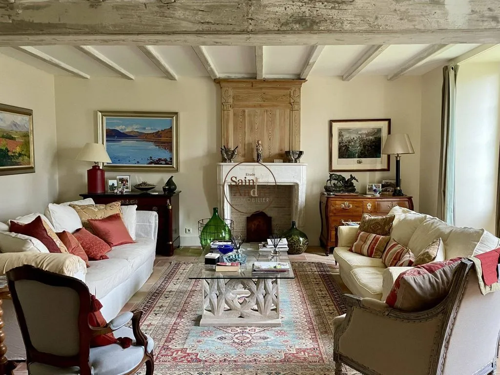 Séjour - Maison de Luxe avec Piscine à Bellevigne-en-Layon