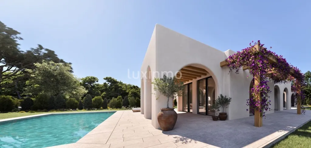 Bassein - Ibiza Style Villa with Sea View in Moraira