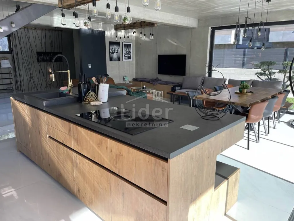 Cuisine - Designer Villa with Pool in Baška, Krk