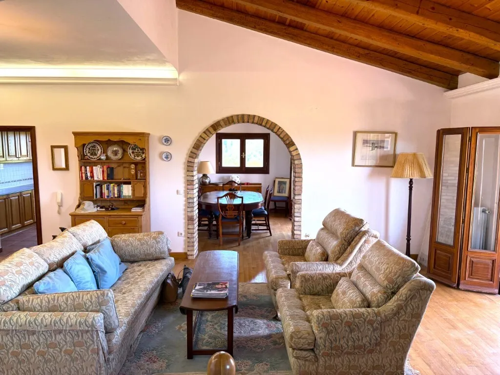 Soggiorno - 3-Storey Villa with Panoramic Views in Vasilika, Corfu