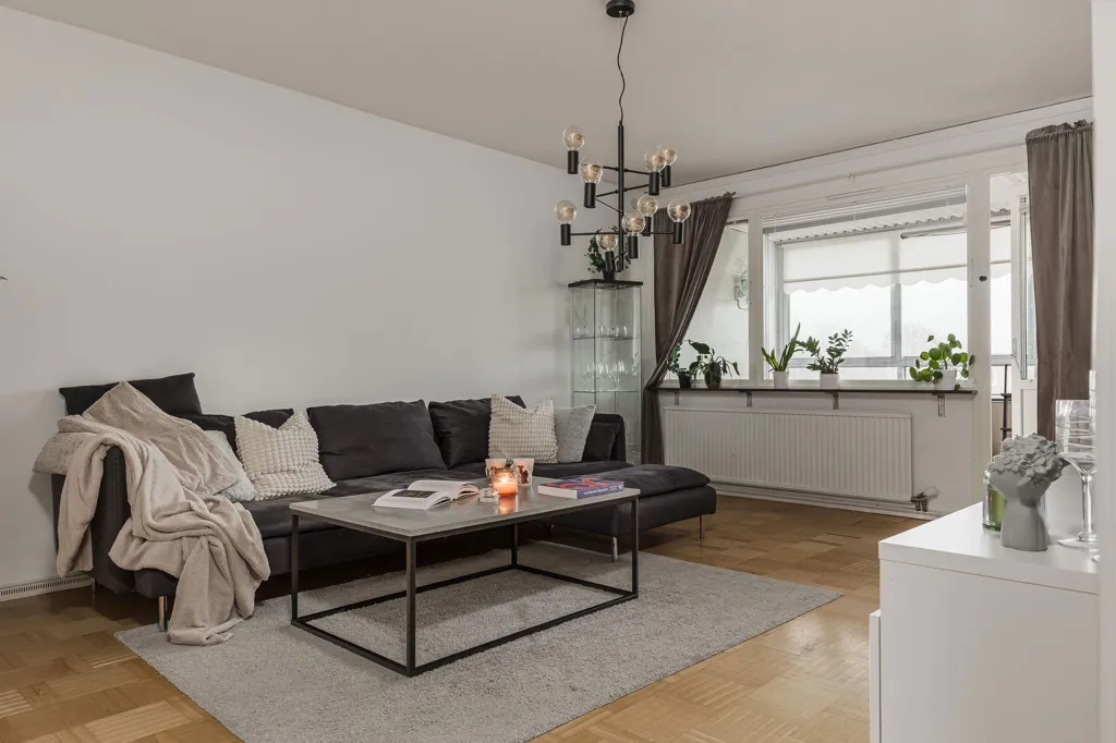 Soggiorno - Apartment with Balcony in Röda Gatan, Kalmar