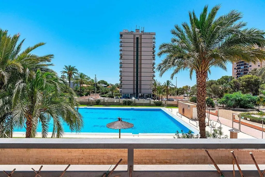 Pool - Apartment with Sea View in Aguadulce