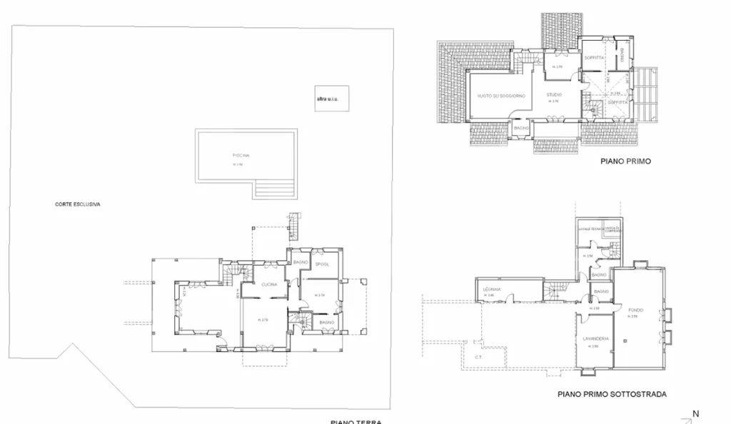 Planimetria - Luxury Villa with Pool near Perugia