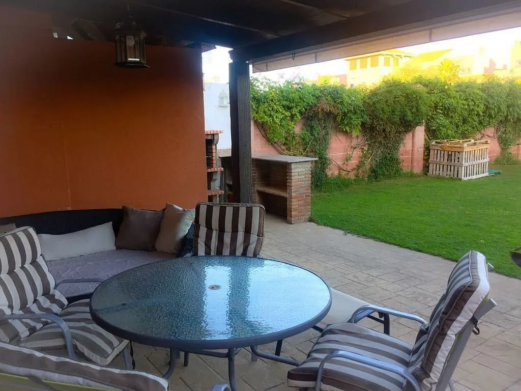 Terrasse - Linked Chalet with Sea View in Estepona