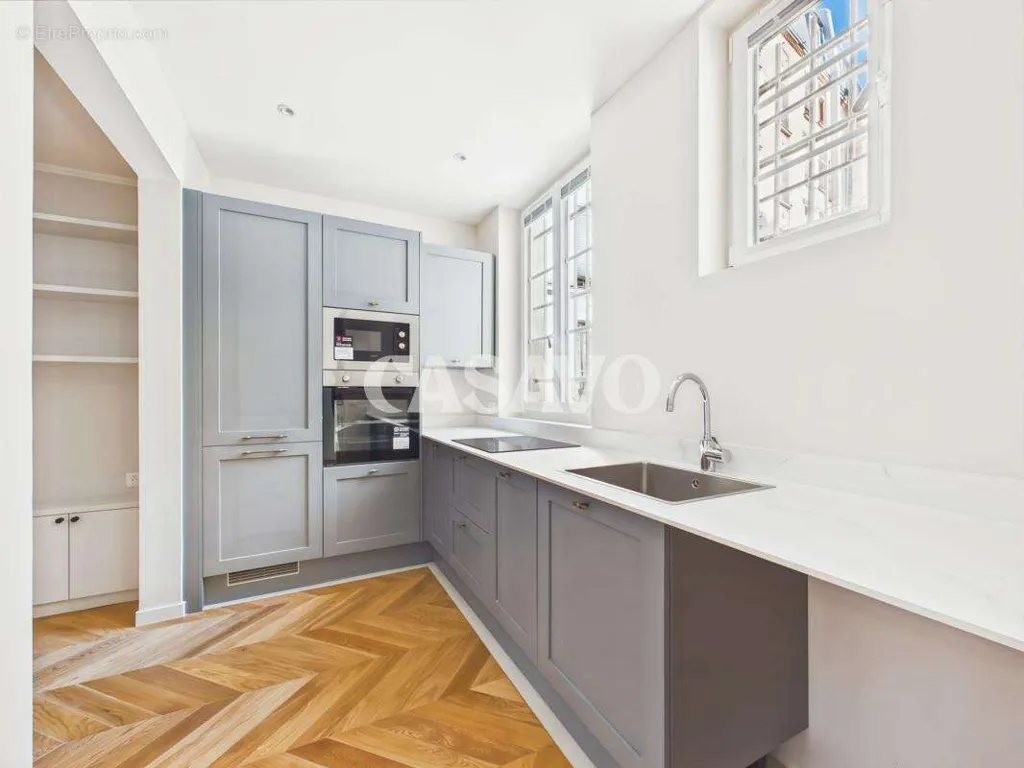 Cucina - Refurbished 2-Bedroom Flat in Alésia, Paris
