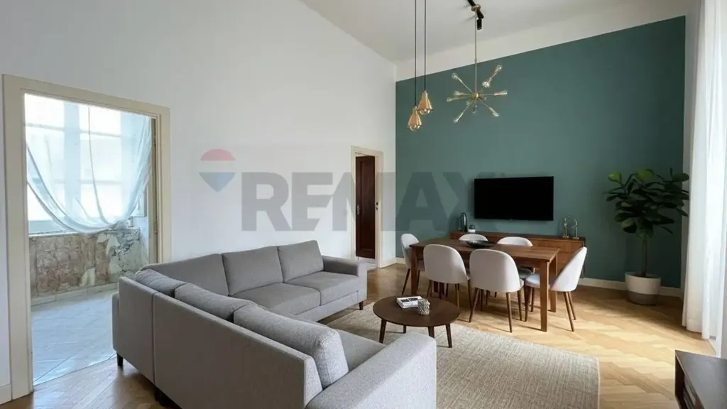 Séjour - Apartment with Balcony in Central Afragola