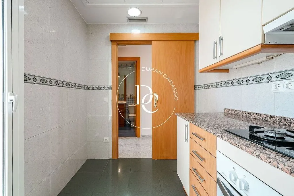 Cuisine - Top-Floor Apartment with Pool in Can Pei