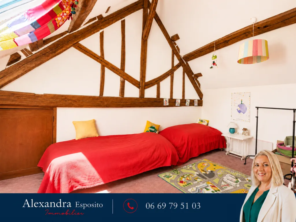 Bedrooms - Charming Longère with Garden in Cherisy