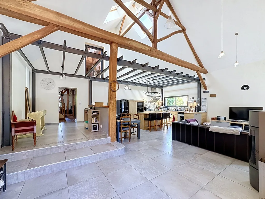 Living Room - Character House with Terraces in Bréviandes