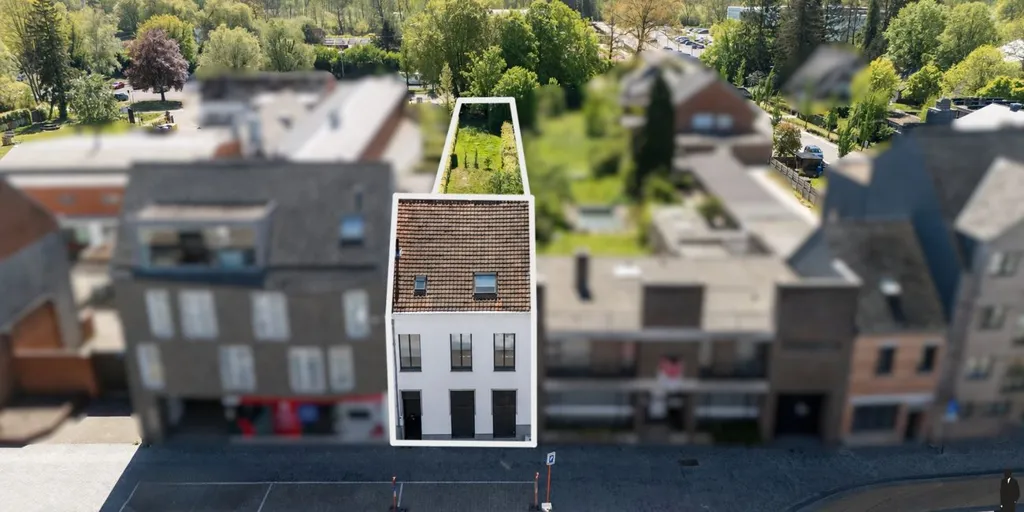 Vue aérienne - Maison Rénovée avec Jardin Naturel à Mol