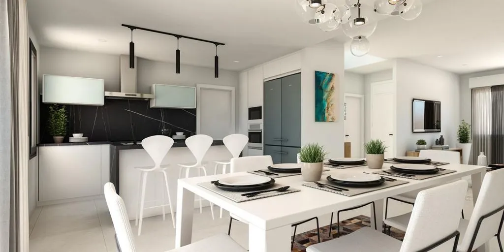 Salle à manger - Contemporary Villa with Pool in Denia