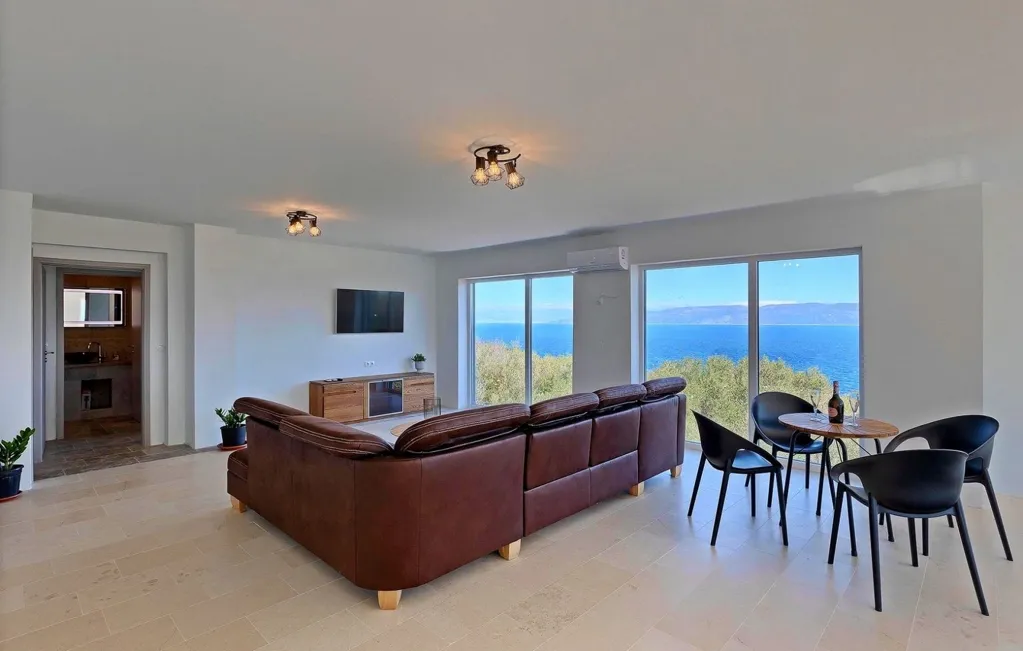 Soggiorno - New Villa with Pool near Labin