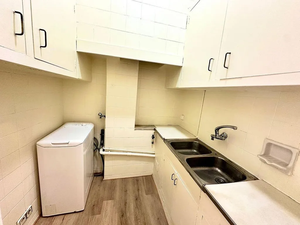 Köök - Two-Bedroom Apartment with Balcony in El Poble Sec