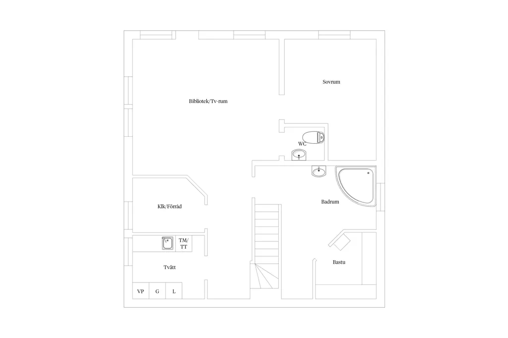 Plan - Seaview Villa with Pool in Bjurfors