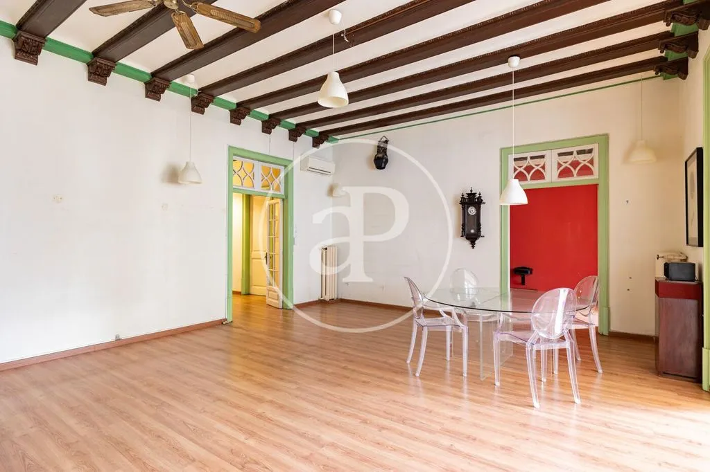 Dining Room - Classical Apartment in Eixample Dreta, Barcelona