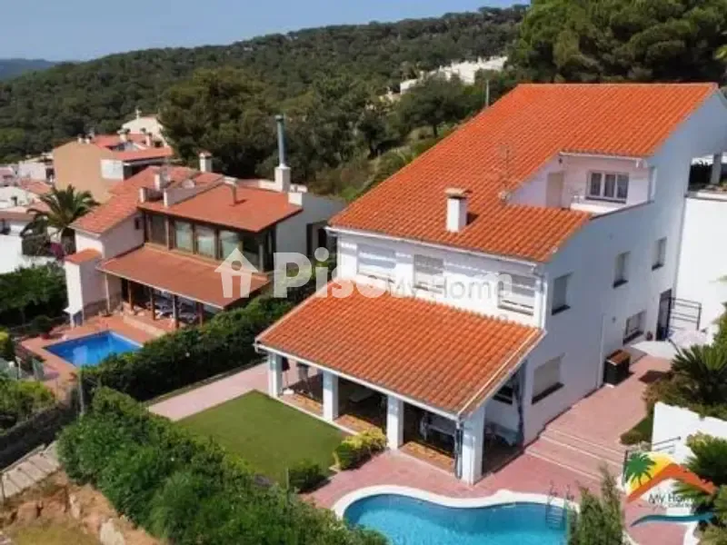 Vue aérienne - Chalet with Sea Views and Pool in Mont Ferrant