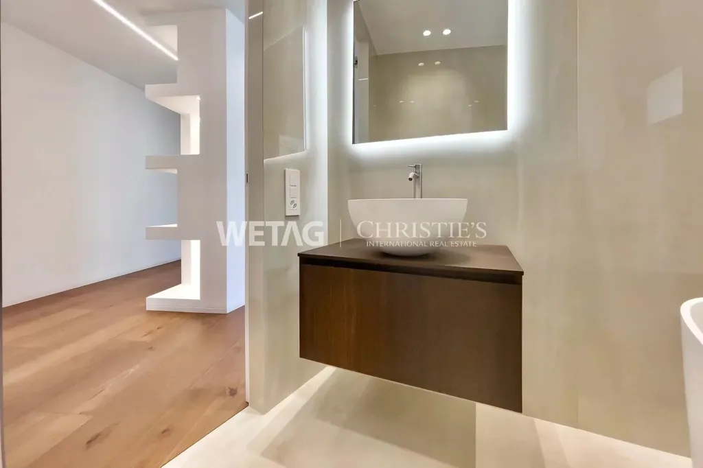 Salles de bain - Modern Apartment with Terraces in Ascona