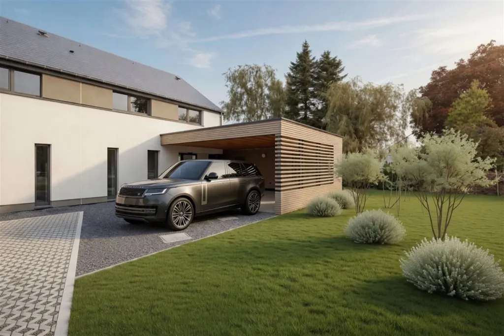 Extérieur - Maisons Contemporaines avec PEB A à Barnich