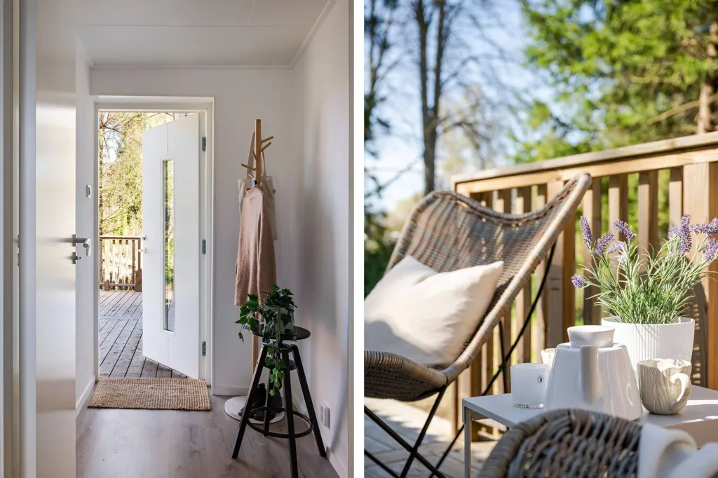 Esik - New Bungalow with Forest View in Hörby