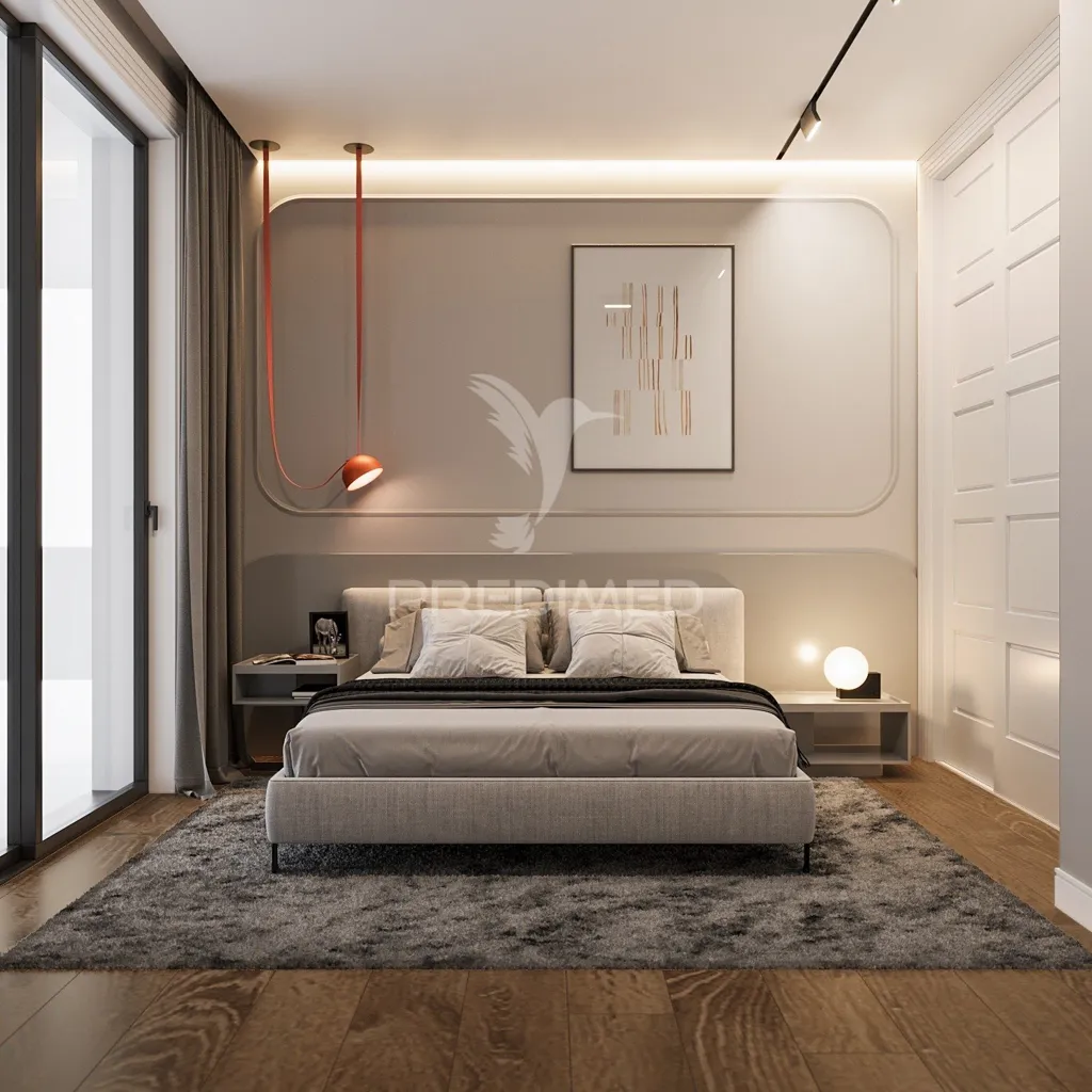 Chambres - T2 Apartment with Seafront Access in Portimão