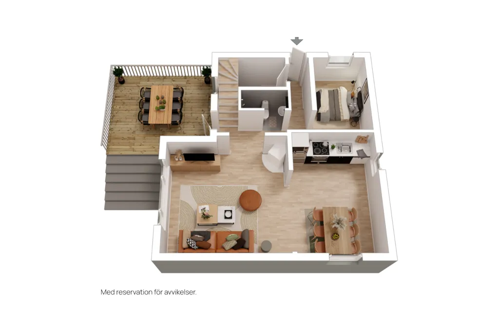 Plan - Funkis Villa with Sea View in Slite