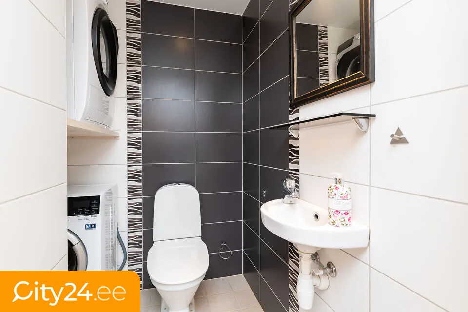Bathrooms - Apartment with Sauna in Haabneeme