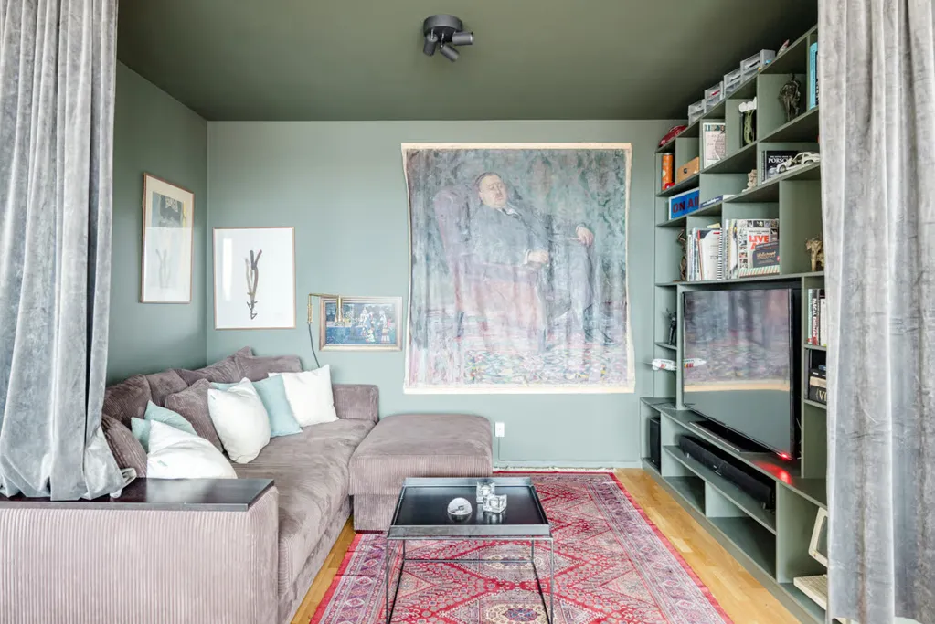 Elutuba - Apartment with Western Balcony in Solna