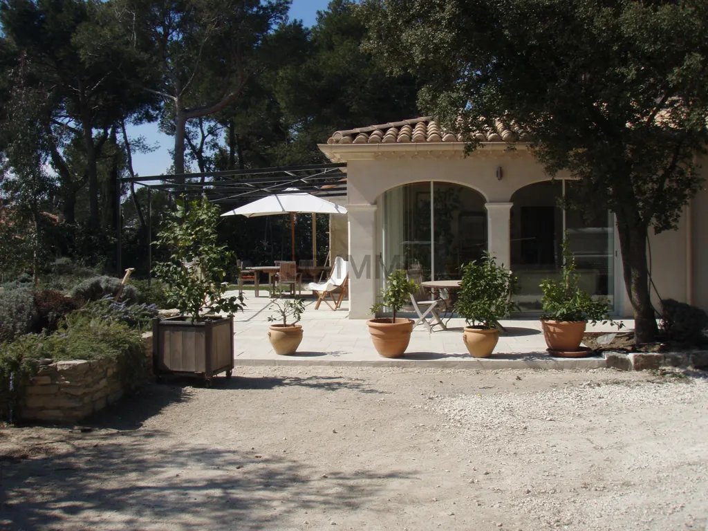 Terrass - Ground Floor House with Pool in Saint-Jacques
