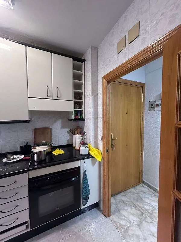 Köök - Apartment with Terrace in Valdemoro Centre