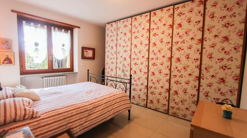Bedrooms - Apartment with Private Garden in Moncalieri