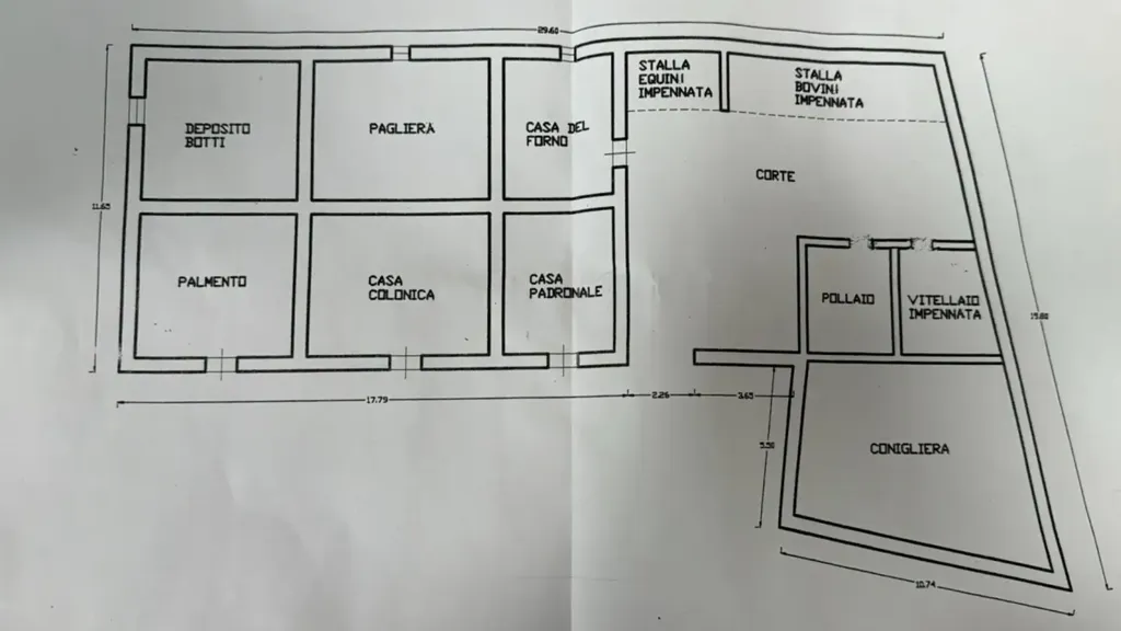 Plan - Rustic Casale with Panoramic Sea View near Noto