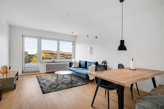 Séjour - Apartment with Balcony in Højbjerg