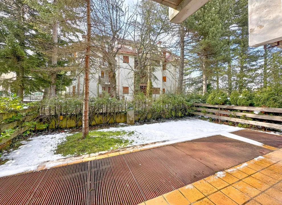 Terrass - Trilocale with Garden and Box in Roccaraso