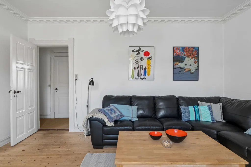Séjour - Apartment with Original Features in Aarhus C