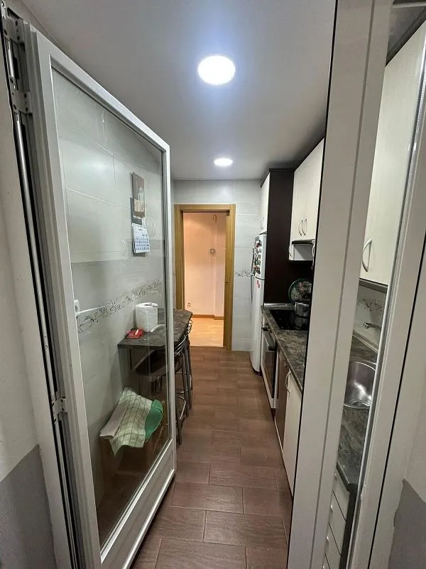 Köök - Modernised Flat with Patio in San Isidro