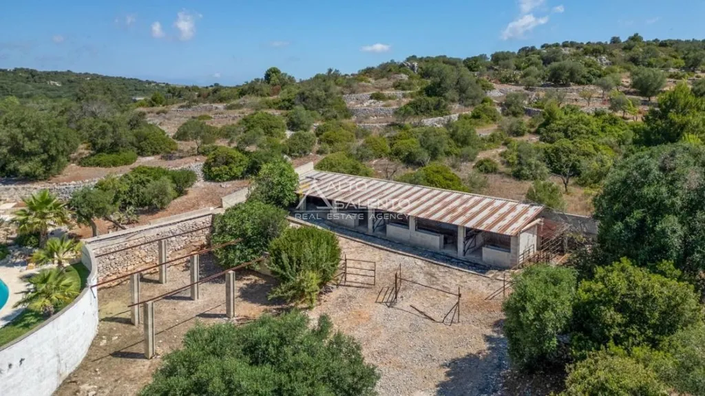 Aerial - Renovated Villa with Pool near Ostuni