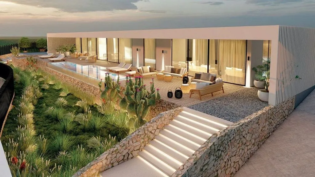 Bassein - New House with Pool in Vallromanes