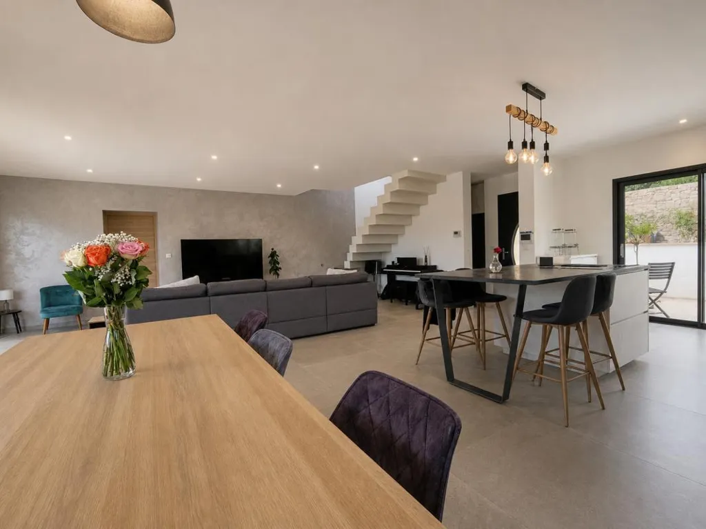 Söögituba - Contemporary Villa with Pool in Nîmes