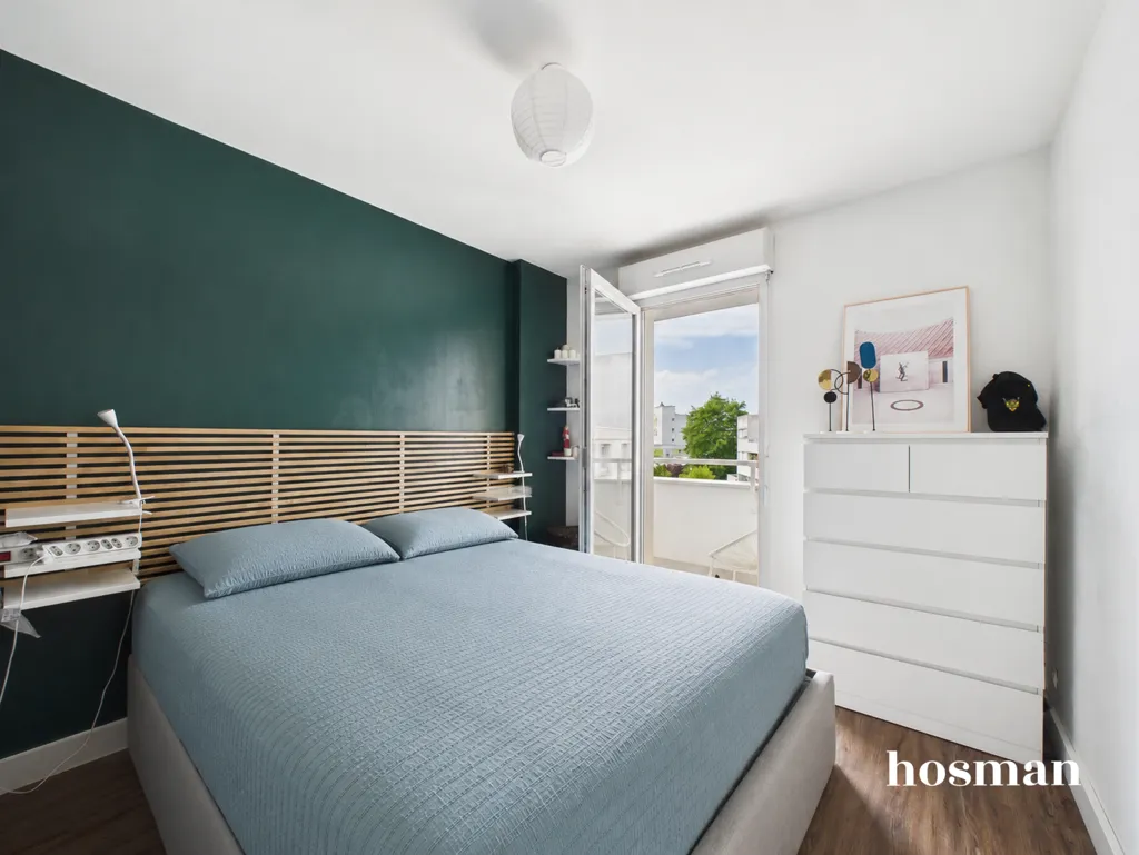Bedrooms - T3 Apartment with Balcony in Rezé