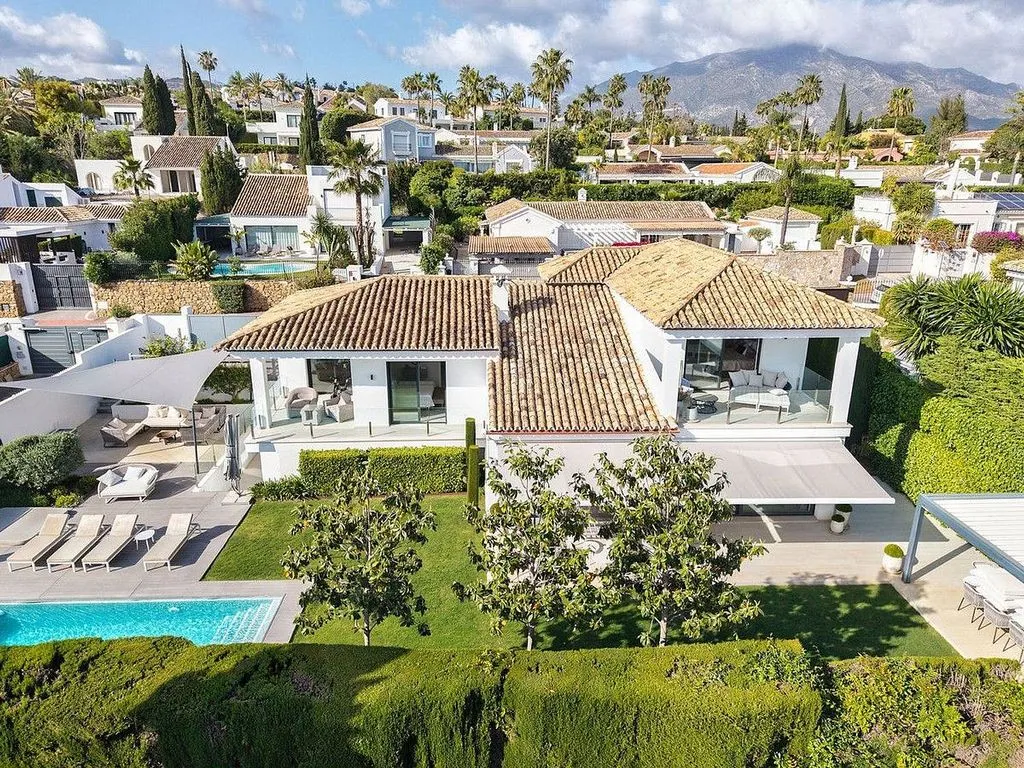 Vue aérienne - Chalet with Pool and Terrace in Old Town
