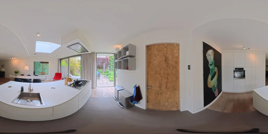 Cucina - Two-Storey House with Garden in Sittard