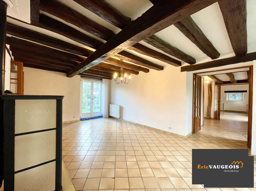 Séjour - Maison Briarde avec Jardin à Mauperthuis