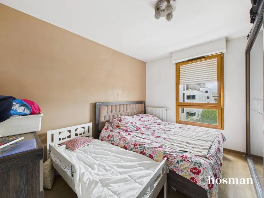 Bedrooms - 4-Piece Flat with Balcony in Saint-Denis