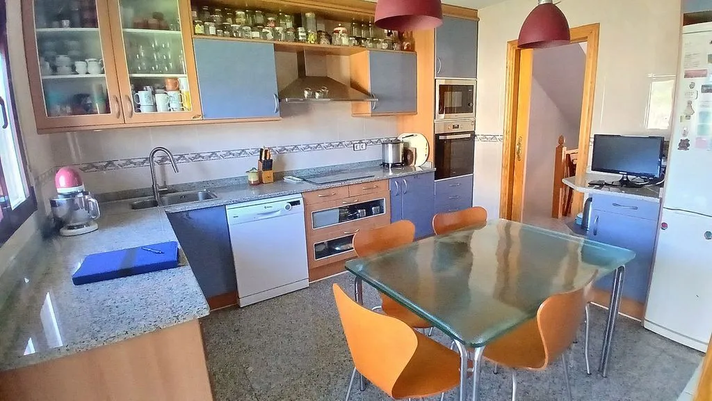 Cuisine - Chalet with Pool and Terrace in Guadarrama
