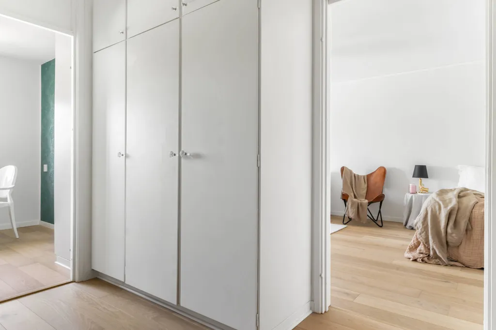 Camere da letto - Renovated Apartment with West-Facing Balcony in Sölvesborg